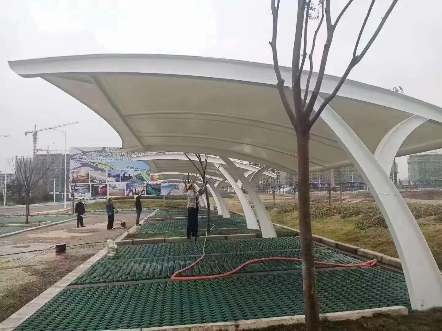 贵州水城膜结构车棚采购避坑指南:本地气候不同,别拿低价当性价比