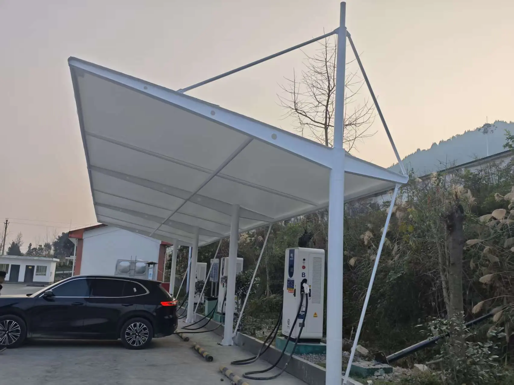 贵州水城膜结构停车棚怎么选不踩坑?本地源头工厂详解选材与报价